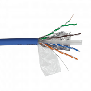 LANMASTER FTP cable, 4 pairs, cat. 6A, with separator, 500Mhz, LSZH, 305 m